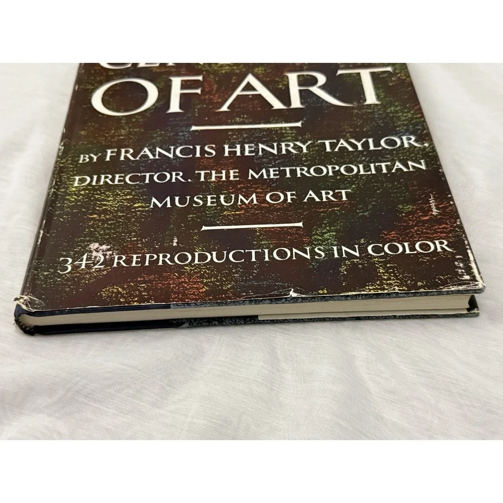 Fifty Centuries of Art by Francis Henry Taylor 1954 FIRST EDITION HC Book w/ DJ